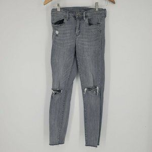 Blank NYC The Bond Mid-Rise Skinny Jeans Gray 27